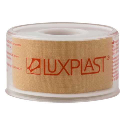 Пластырь Luxplast фиксирующий на тканевой основе 5 м х 2,5 см в Фармленд