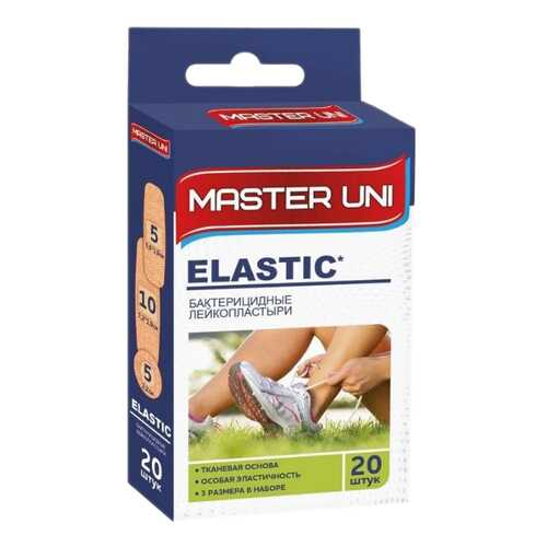 Пластырь Master Uni Elastic бактерицидный классический 20 шт. в Фармленд