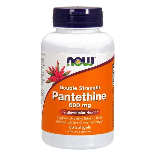 Pantetin (B-5) Double Strength Now капсулы 600 мг 60 шт. в Фармленд