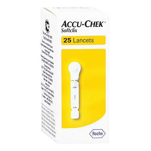 Ланцеты ROCHE Accu-Chek Софткликс 25 шт. в Фармленд