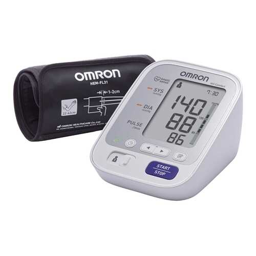 Тонометр Omron M3 Comfort HEM-7134-E автоматический на плечо в Фармленд