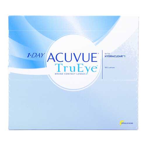 Контактные линзы 1-Day Acuvue TruEye 180 линз R 8,5 -12,00 в Фармленд