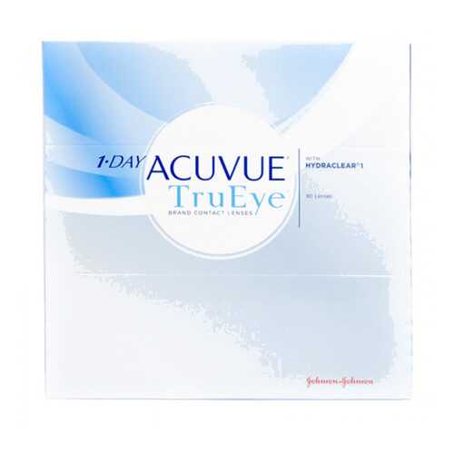 Контактные линзы 1-Day Acuvue TruEye 90 линз R 8,5 -0,75 в Фармленд