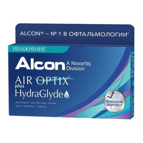 Контактные линзы ALCON Air Optix plus HydraGlyde 3 линзы -0,75 в Фармленд