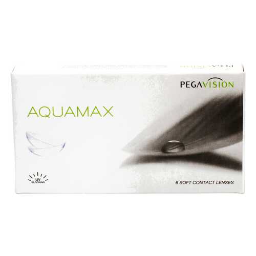 Контактные линзы AQUAMAX 6 линз R 8,6 -10,00 в Фармленд