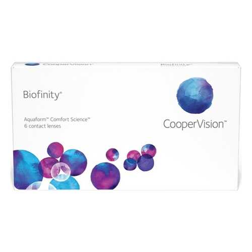 Контактные линзы Biofinity 6 линз +7,50 в Фармленд