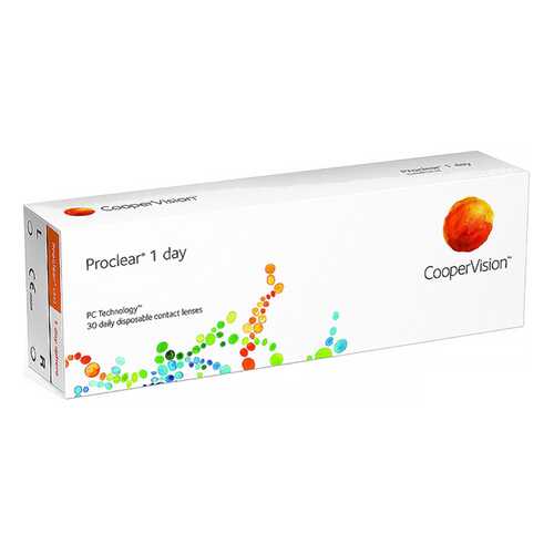 Контактные линзы Proclear 1 Day 30 линз R 8,7 -0,75 в Фармленд