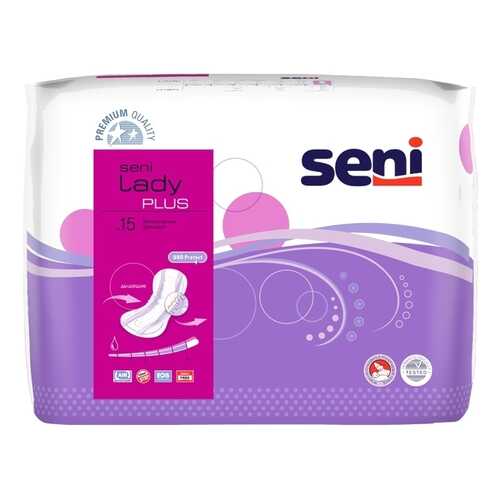 Прокладки урологические SENI LADY Plus для женщин 15 шт. в Фармленд