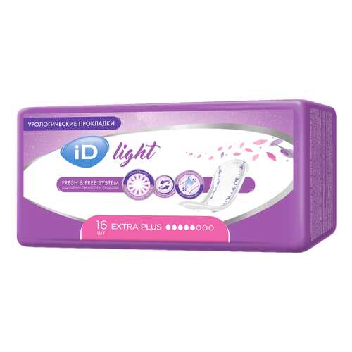 Урологические прокладки iD light extra plus 16 шт. в Фармленд