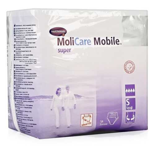 Впитывающие трусы для взрослых, S, 14 шт. MoliCare Mobile Super в Фармленд