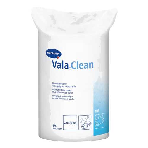 Одноразовые полотенца в рулоне, 22х30 см Vala Clean Roll в Фармленд