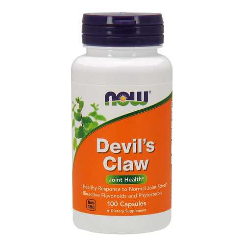 Добавка для здоровья NOW Devil's Claw Root 100 капс. натуральный в Фармленд