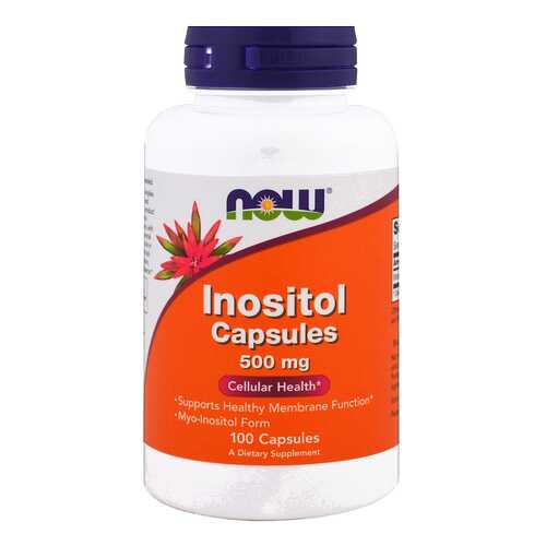 Inositol Capsules NOW капсулы 100 шт. в Фармленд