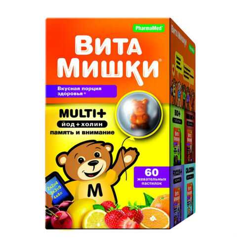 ВитаМишки Мульти+ пастилки жевательные №60 в Фармленд