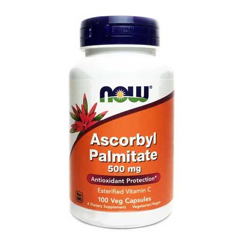 Ascorbyl Palmitate Now капсулы 500 мг 100 шт. в Фармленд