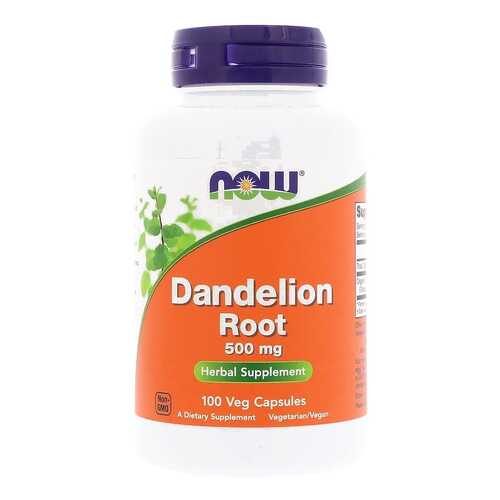 Добавка для здоровья NOW Dandelion Root 100 капс. натуральный в Фармленд